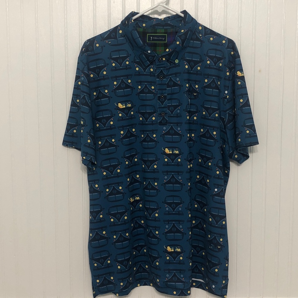 ‘Air Cooled’ GOLF POLO VW BUS Design Moisture Wicking 4way Stretch EUC - Picture 3 of 7
